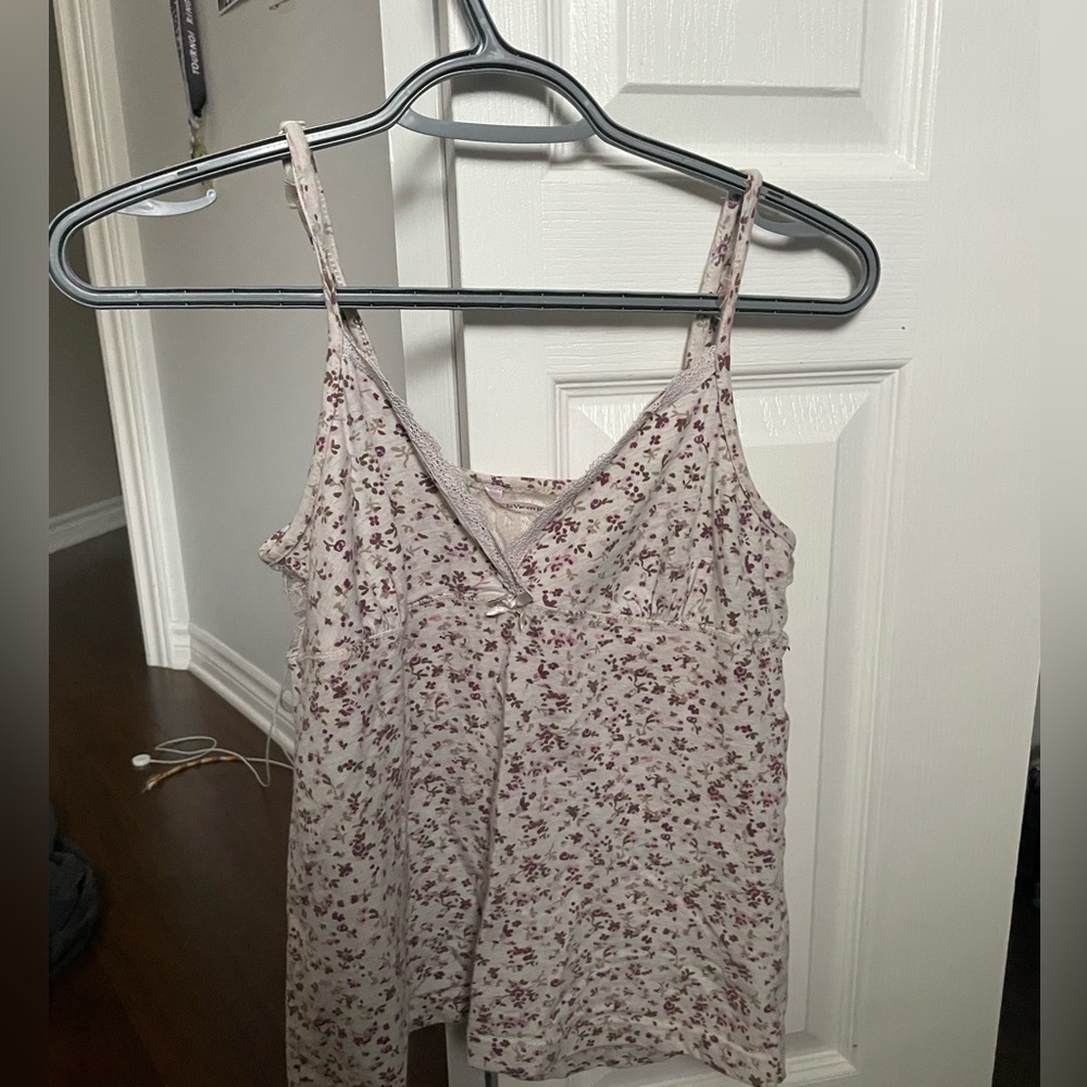 LA VIE EN ROSE tank top